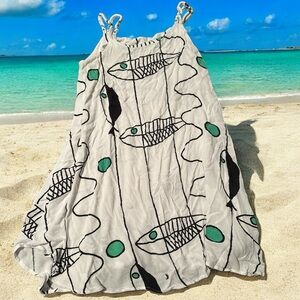 Kaktus Geometric Pattern (M) dress